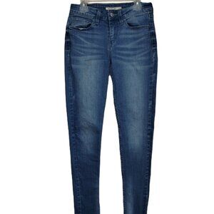 Levi Strauss & Co Jeans Womens W27xL30 Blue 535 Supper Skinny Medium Rise